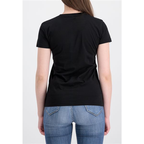 Alpha Industries Women T-shirt Crystal black, L
