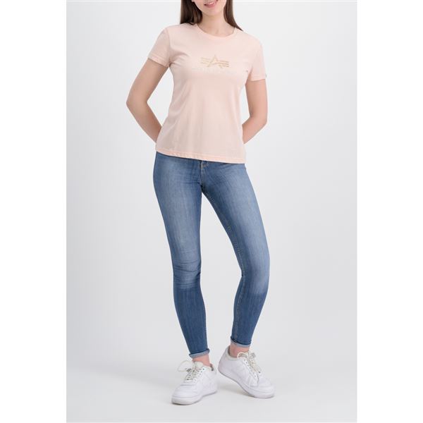 Alpha Industries Women T-shirt Crystal peach, S