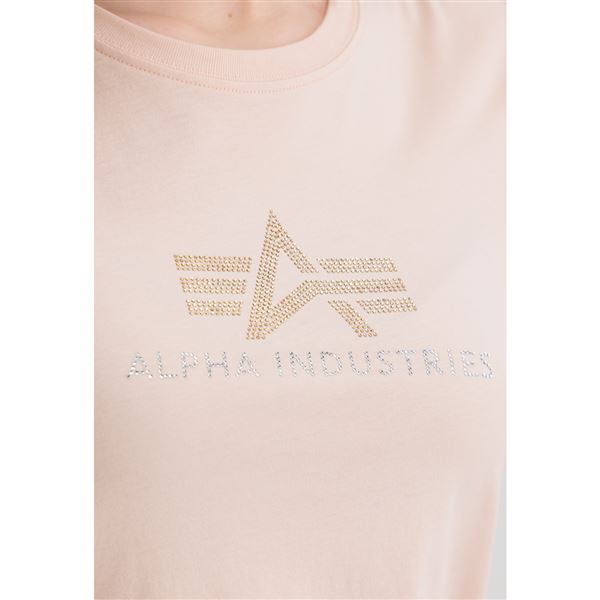 Alpha Industries Women T-shirt Crystal peach, S