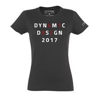 Tričko dámské Dynamic Design 2017, šedá, L