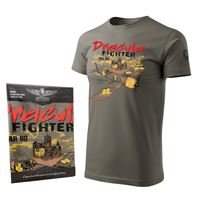 ANTONIO T-Shirt with fighter IAR 80 DRACULA, M