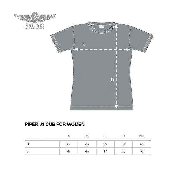 ANTONIO Women T-Shirt PIPER J-3 CUB, S