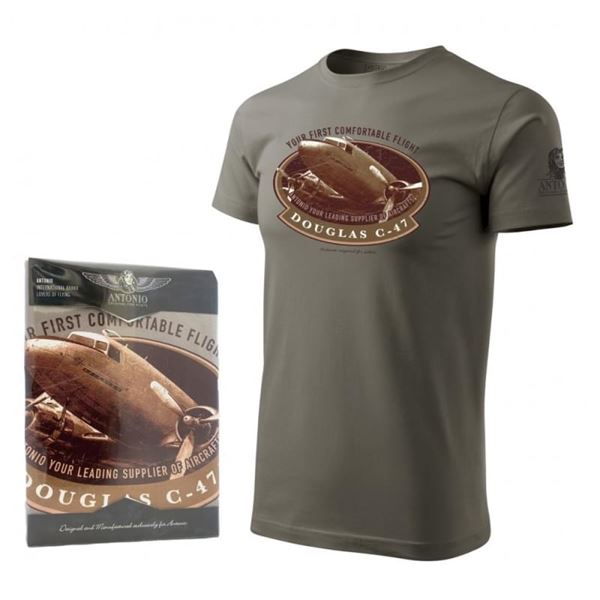 ANTONIO T-Shirt transport aircraft Douglas C-47 SKYTRAIN, M