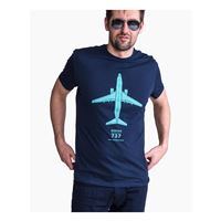 EEROPLANE T-shirt Boeing 737 navy, XXL