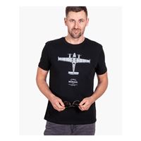 EEROPLANE T-shirt Let L200 Morava black, L