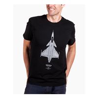 EEROPLANE T-shirt Saab Gripen black, XL