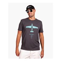 EEROPLANE T-shirt Trener Master asphalt, M EEROPLANE T-shirt Trener Master asphalt, M