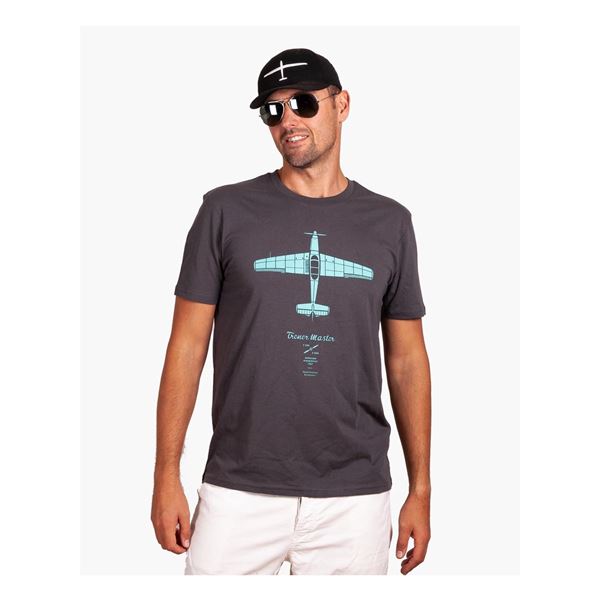 EEROPLANE T-shirt Trener Master asphalt, M