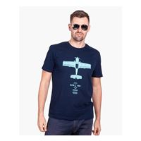 EEROPLANE T-shirt ZLIN Z-50 aerobatic - navy, M EEROPLANE T-shirt ZLIN Z-50 aerobatic - navy, M