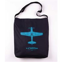 EEROPLANE Taška Mustang P-51 navy