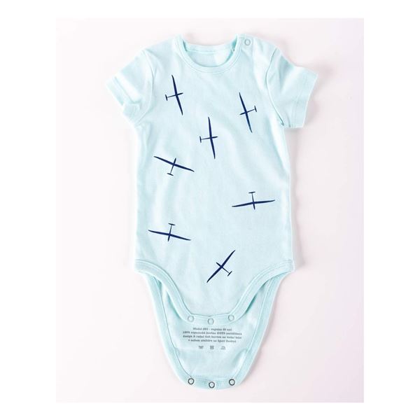 EEROPLANE Gliders Baby Body, 6-9 m