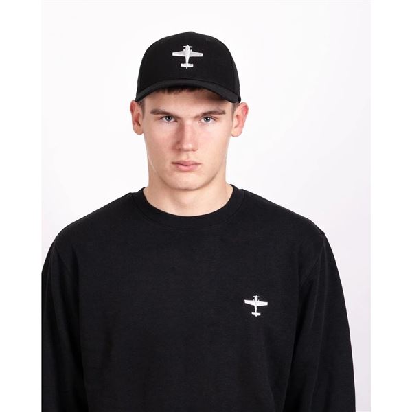 EEROPLANE Kšiltovka Aerobatics, černá