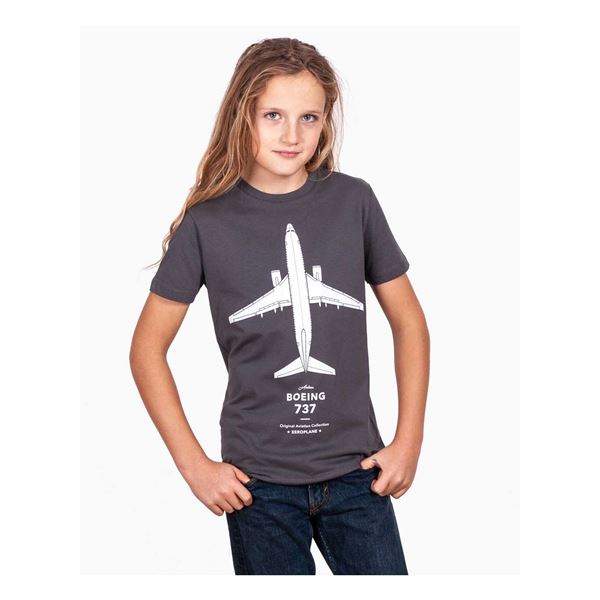 EEROPLANE Dětské tričko Boeing 737, 9-11y