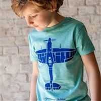 EEROPLANE Dětské tričko Spitfire, 5-6y