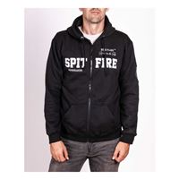 EEROPLANE Spitfire Zip Hoodie - black, XXL