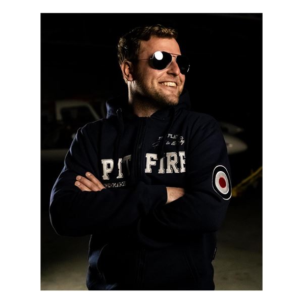 EEROPLANE Spitfire Zip Hoodie black, M
