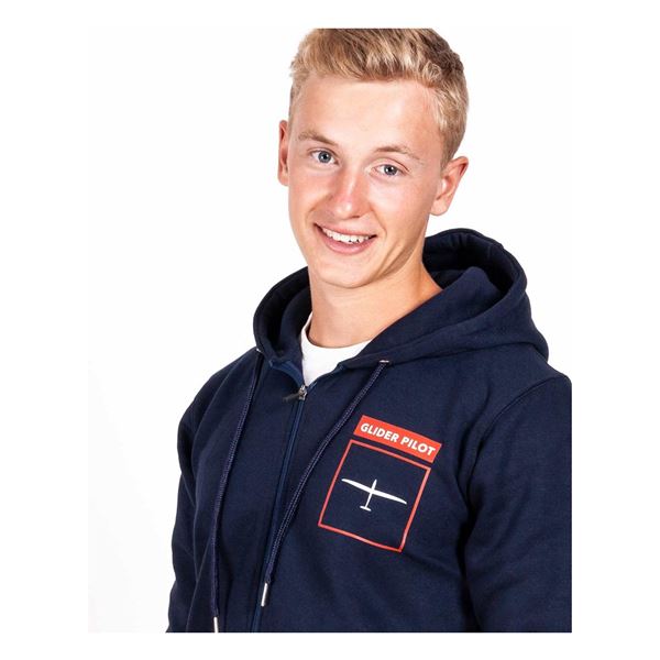 EEROPLANE Glide Pilot Zip Hoodie navy, S