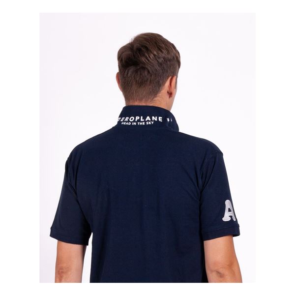 EEROPLANE Polo shirt Boeing 737-800 navy, M