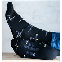 EEROPLANE Messerschmitt Socks black, 36/41