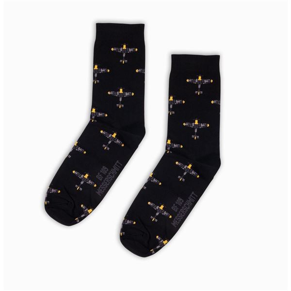 EEROPLANE Messerschmitt Socks black, 36/41