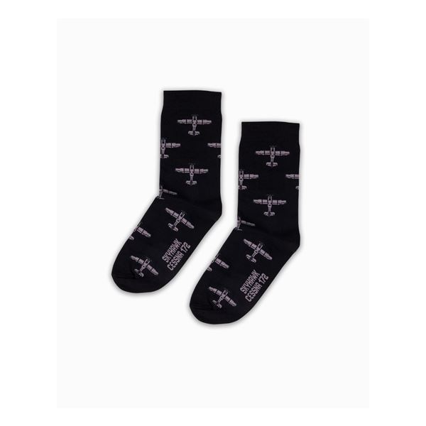 EEROPLANE Cessna 172 Socks black, 36/41