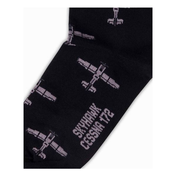 EEROPLANE Cessna 172 Socks black, 36/41