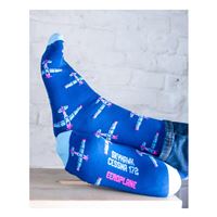 EEROPLANE Cessna 172 Socks blue, 36/41