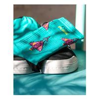 EEROPLANE Eurofighter Socks turquoise, 36/41