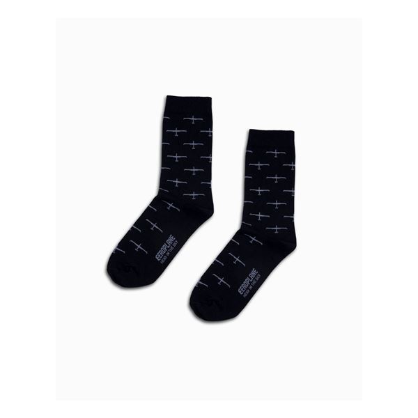 EEROPLANE Gliders Socks black, 39/42