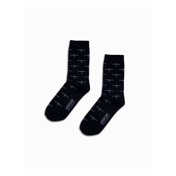 EEROPLANE Gliders Socks black, 43/47