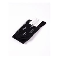 EEROPLANE Jet Socks black - grey plane, 43/47 EEROPLANE Jet Socks black - grey plane, 43/47