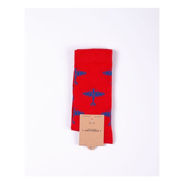 EEROPLANE Spitfire Socks red, 43/46