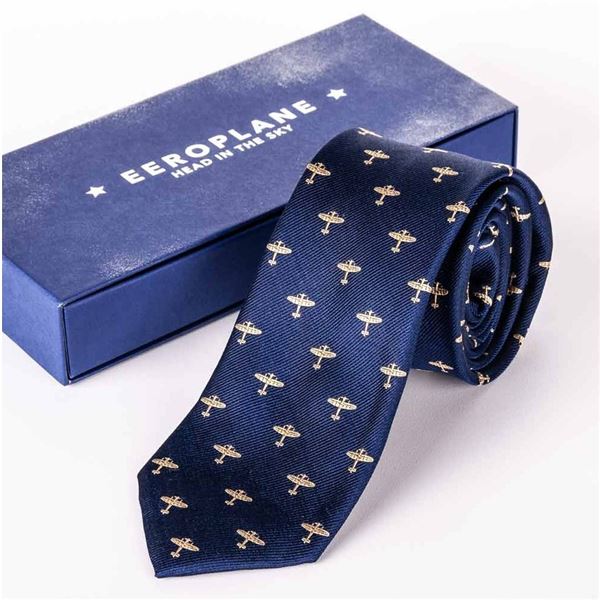 EEROPLANE Spitfire Neck Tie, gold edition