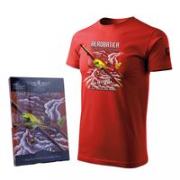 ANTONIO T-Shirt plane EXTRA 300, red, M