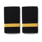 Výložky, Epolety 1 pruh zlatá, pár