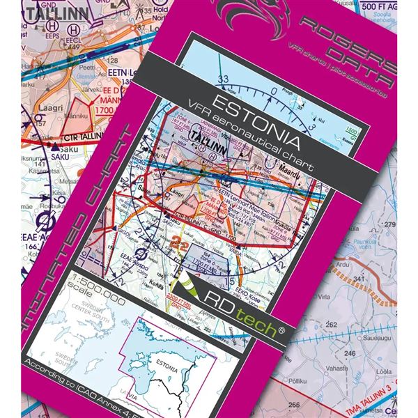 Estonia VFR ICAO Chart 2024