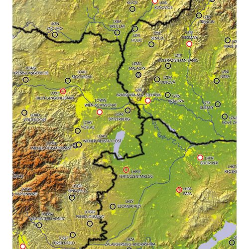 Evropská letiště - Sever 2017-2020