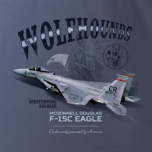 ANTONIO Tričko se stíhačkou F-15C EAGLE, XXL