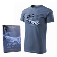 ANTONIO T-shirt with fighter F-15C EAGLE, M