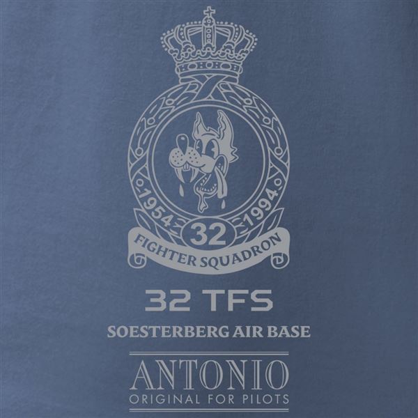 ANTONIO T-shirt with fighter F-15C EAGLE, M