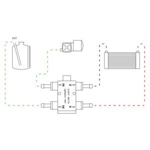 4-way Oil Thermostat 85°C