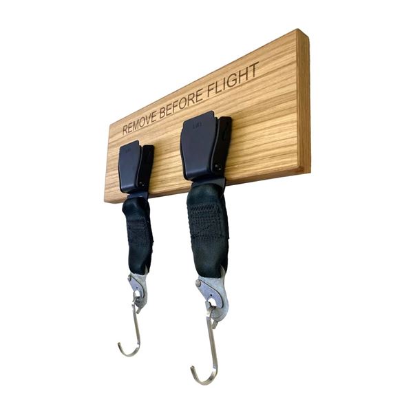 Double Seatbelt Buckle Wardrobe - black, BAG TO LIFE