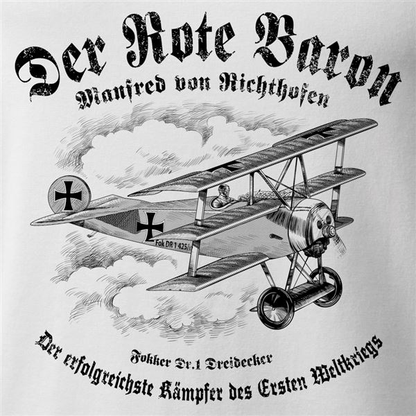 ANTONIO T-Shirt triplane FOKKER DR.1, M