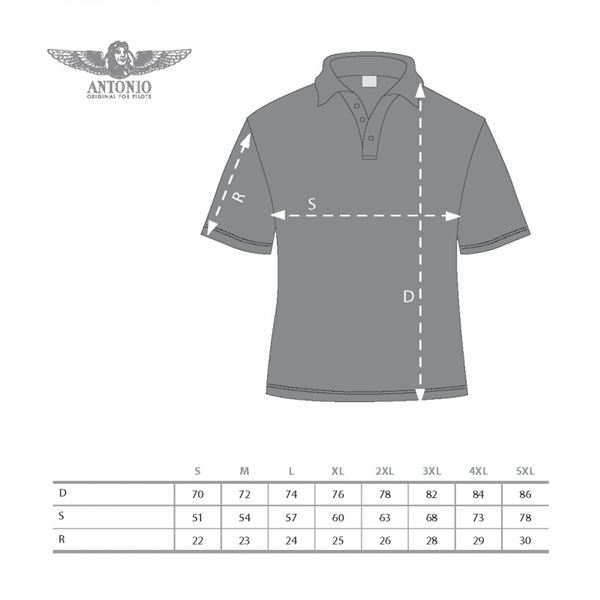 ANTONIO Polo with aviation theme Ford 5-AT, M