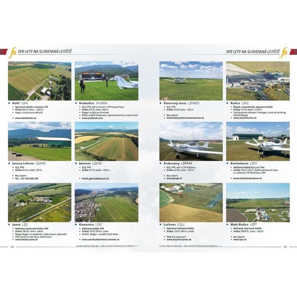 Flying Revue Speciál C - VFR letecký průvodce Evropou 1