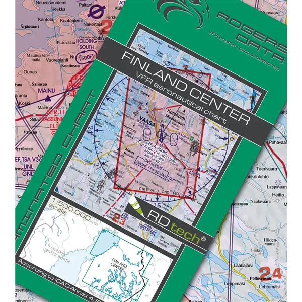 Finland Center VFR Chart 2024