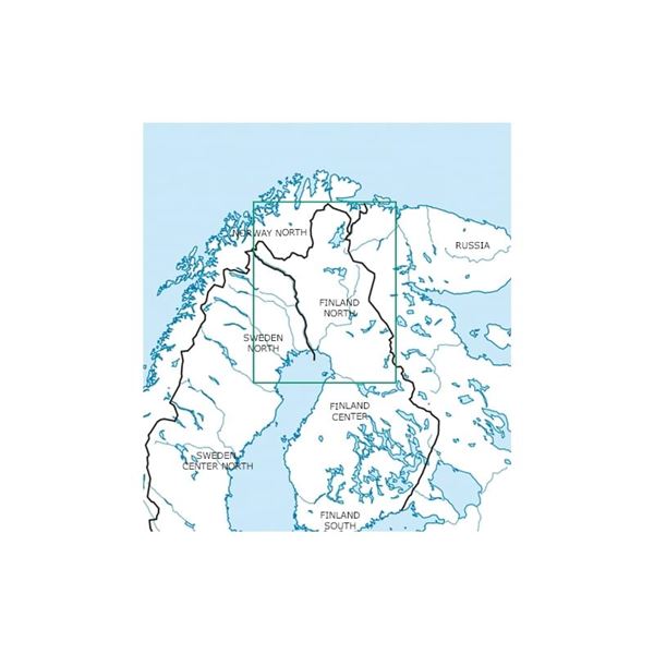Finland North VFR ICAO Chart 2025