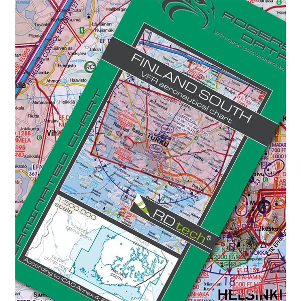 Finland South VFR Chart 2024