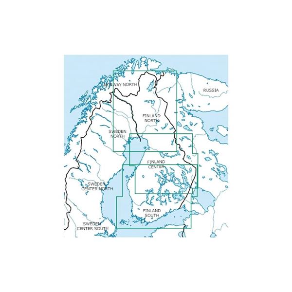 Finland South VFR ICAO Chart 2025