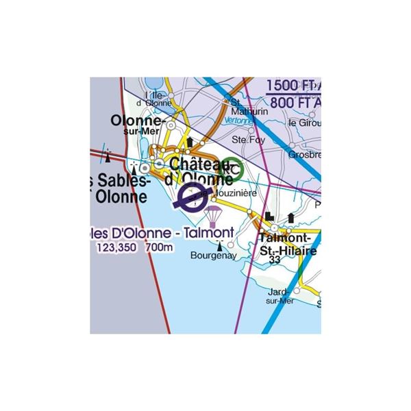 France North East VFR ICAO Chart 2025